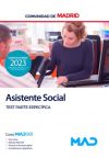 Asistente Social. Test Parte Específica. Comunidad Autónoma de Madrid