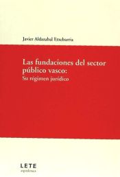 Portada de Las fundaciones del sector público vasco