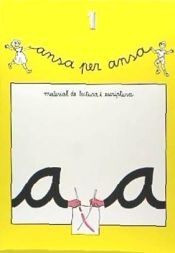 Portada de Ansa per ansa 1, material de lectura i escriptura, Educació Infantil