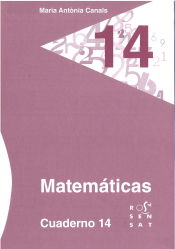Portada de Matemáticas. Cuaderno 14