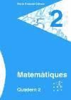 Portada de Matemàtiques. Quadern 2