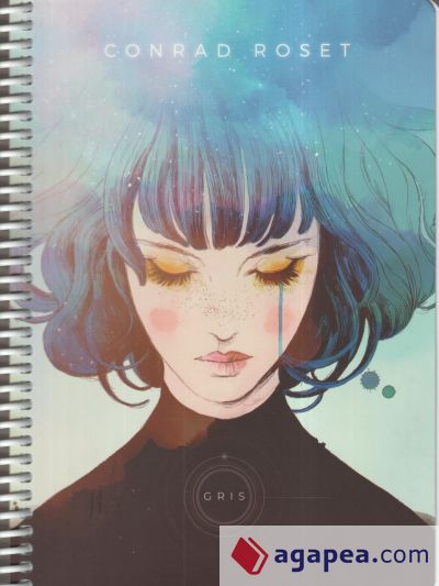 Libreta Gris Conrad Roset 160h 150 X 220