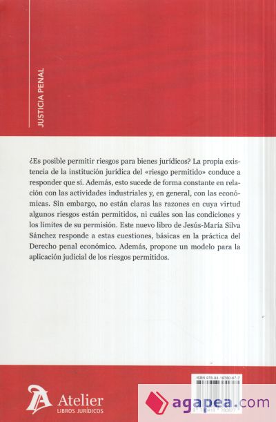 El riesgo permitido en Derecho penal económico