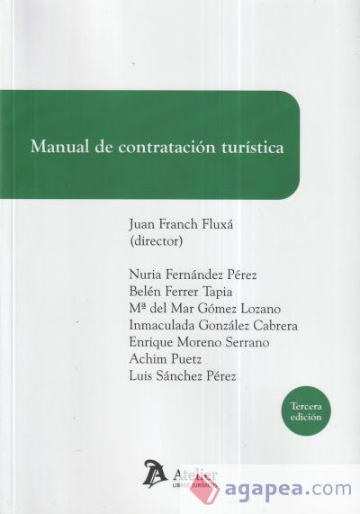 Manual de contratación turística