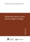 Portada de Derecho ante la crisis: nuevas reglas del juego