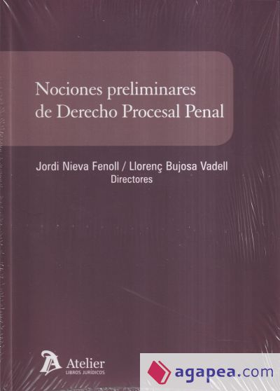 Nociones preliminares de Derecho procesal penal