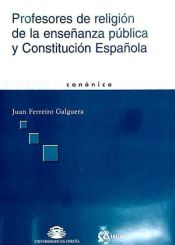 Portada de Profesores de religion de la enseñanza publica y constitucion española