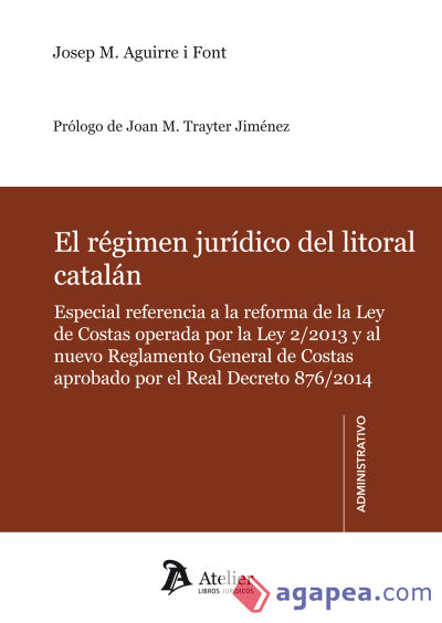 Régimen jurídico del litoral catalán
