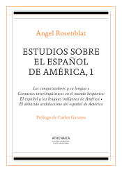 Portada de Estudios sobre el español de América, 1