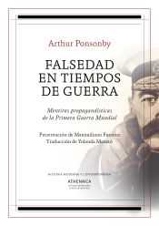 Portada de Falsedad en tiempos de guerra