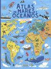 Atlas de mares y oc&eacute;anos con pegatinas