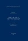 Atles lingüístic del domini català. Volum VIII: 16. El mar. Els vaixells. La pesca - 17. Vària - 18. Morfologia no verbal