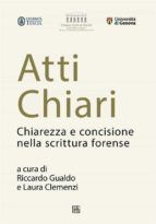 Portada de Atti chiari (Ebook)