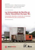 Portada de La Universidad de Sevilla en «Solar Decathlon Europe 19» (Ebook)