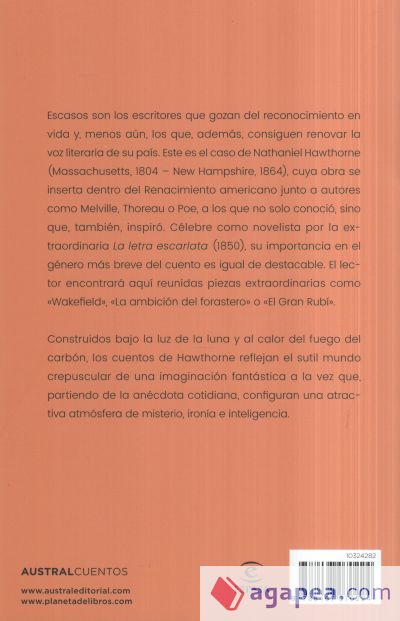 Cuentos de Nathaniel Hawthorne