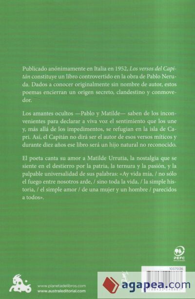 Los versos del Capit&aacute;n