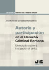 Autoría y participación en el Derecho criminal romano