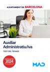 Auxiliar Administratiu/iva. Test del temari. Ayuntamiento de Barcelona