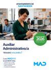 Auxiliar Administrativo/a. Temario volumen 1. Ayuntamiento de Santander