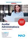 Auxiliar Administrativo/a. Temario volumen 2. Servicio Madrile&ntilde;o de Salud (SERMAS)
