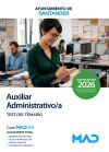 Auxiliar Administrativo/a. Test del temario. Ayuntamiento de Santander Auxiliar Administrativo/a. Test del temario. Ayuntamiento de Santander