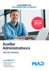 Auxiliar Administrativo/a. Test del temario. Ayuntamiento de Talavera de la Reina