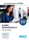 Auxiliar Administrativo/a. Test del temario. Diputaci&oacute;n Provincial de C&aacute;diz