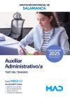 Auxiliar Administrativo/a. Test del temario. Diputaci&oacute;n Provincial de Salamanca