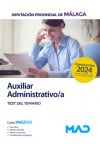 Auxiliar Administrativo/a. Test Del Temario. Diputación De Málaga