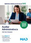 Auxiliar Administrativo/a. Test del temario. Servicio Andaluz de Salud (SAS)