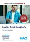 Auxiliar Administrativo/a. Test del temario. Universidad de Salamanca