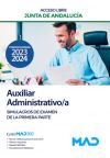 Auxiliar Administrativo/a (acceso libre). Simulacros de Examen de la primera parte. Junta de Andalucía