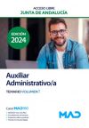 Auxiliar Administrativo/a (acceso libre). Temario volumen 1. Junta de Andalucía