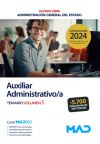 Auxiliar Administrativo/a (acceso libre). Temario volumen 3. Administración General del Estado