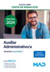 Auxiliar Administrativo/a (acceso libre). Temario volumen 3. Junta de Andalucía