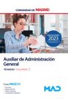 Auxiliar de Administración General. Temario Volumen 2. Comunidad Autónoma de Madrid