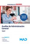 Auxiliar de Administración General. Test. Comunidad Autónoma de Madrid