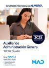 Auxiliar de Administraci&oacute;n General. Test del temario. Diputaci&oacute;n Provincial de Almer&iacute;a