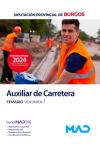 Auxiliar de Carretera. Temario volumen 1. Diputación Provincial de Burgos