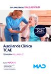 Auxiliar de Clínica - Técnico/a en Cuidados Auxiliares de Enfermería. Temario volumen 2. Diputación Provincial de Valladolid