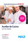 Auxiliar de Cocina. Test. Diputación Provincial de Burgos