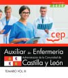 Auxiliar de Enfermería de la Administración de la Comunidad de Castilla y León. Temario Vol. III