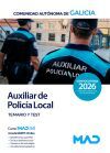 Auxiliar de la Polic&iacute;a Local. Temario y test. Comunidad Aut&oacute;noma de Galicia