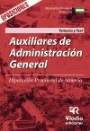 Auxiliares de Administración General. Diputación Provincial de Almería. Temario y Test.