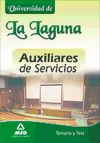 Auxiliares de servicios de la universidad de la laguna. Temario y test