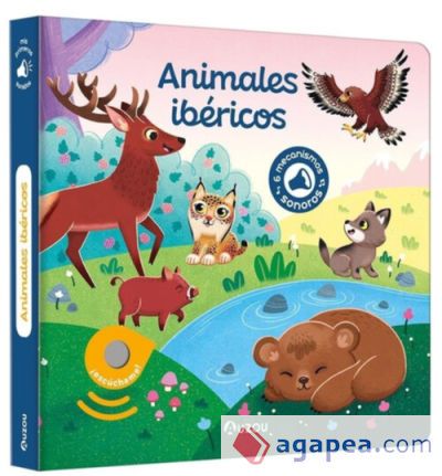 Mi primer libro de sonidos: animales ib&eacute;ricos
