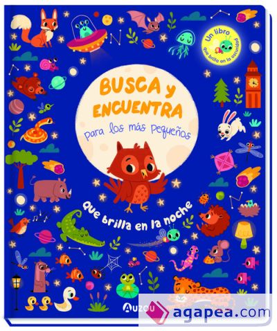 Busca y Encuentra para los más pequeños. Que brilla en la noche