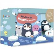 Portada de Libro de baño. Un día con Rubén el pingüino. Ecológico