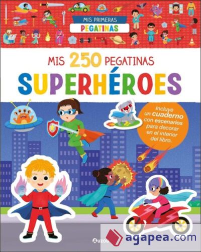 Mis 250 pegatinas de superhéroes Mis 250 pegatinas de superhéroes