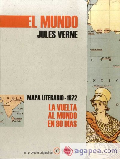 La vuelta al mundo en ochenta días: Mapa literario 1872